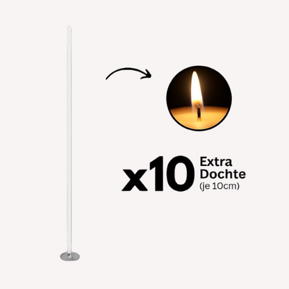 Ersatz Kerzendocht-Set